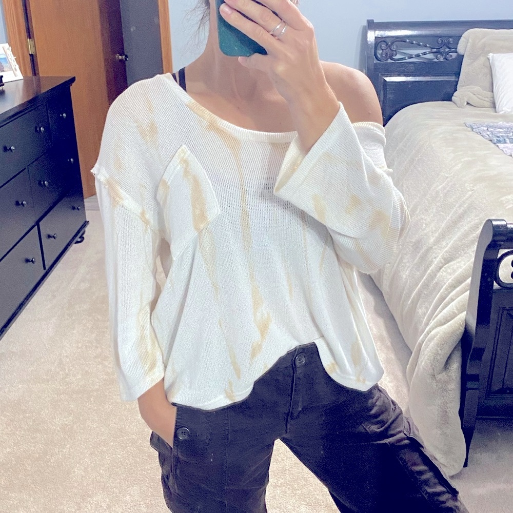Oversized POL Slub Top